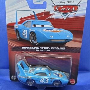 Cars Dinoco Blue Race Car
